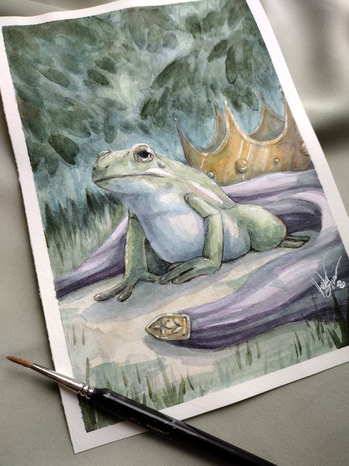Cursed, original painting