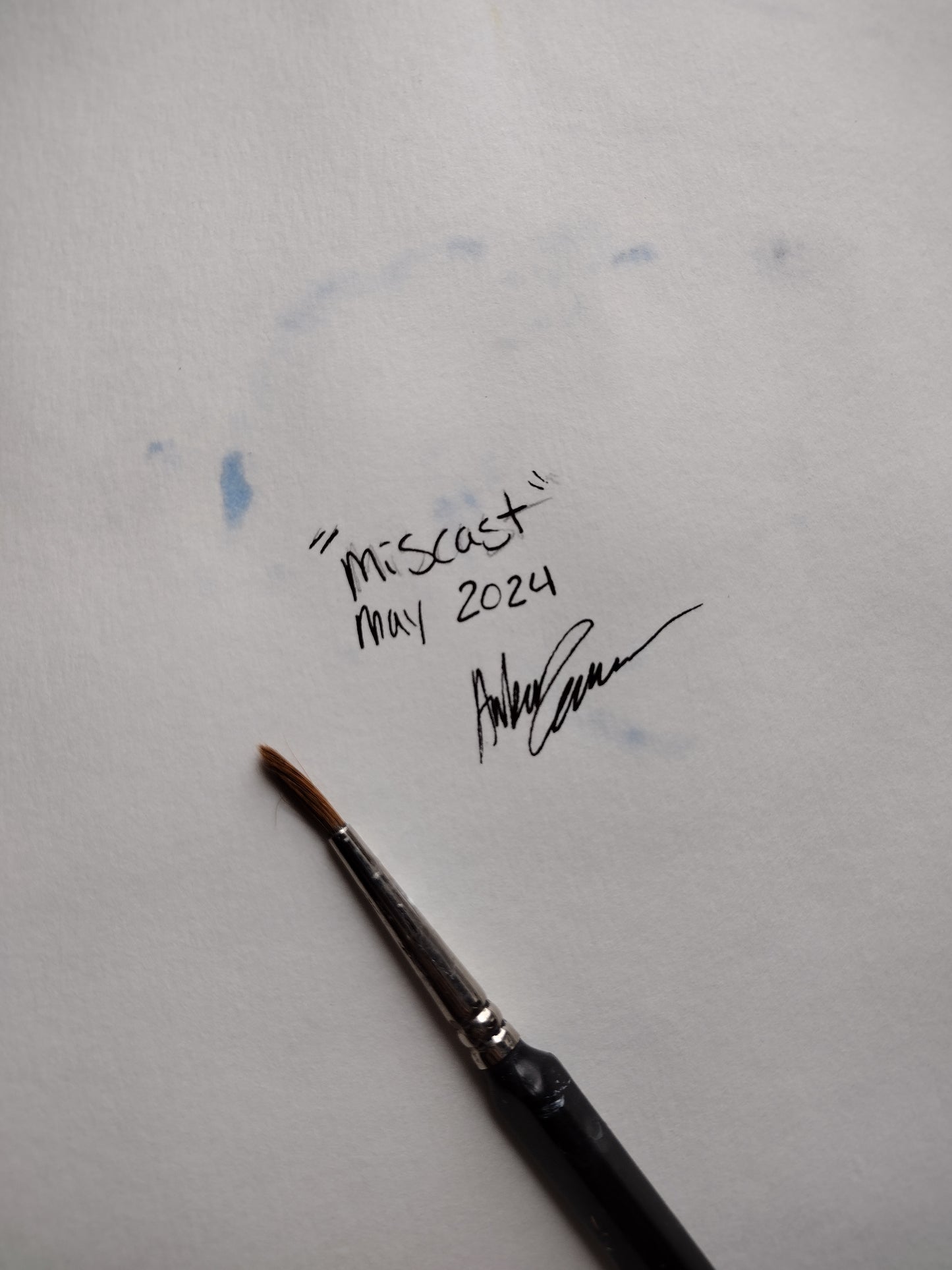 Miscast, original painting