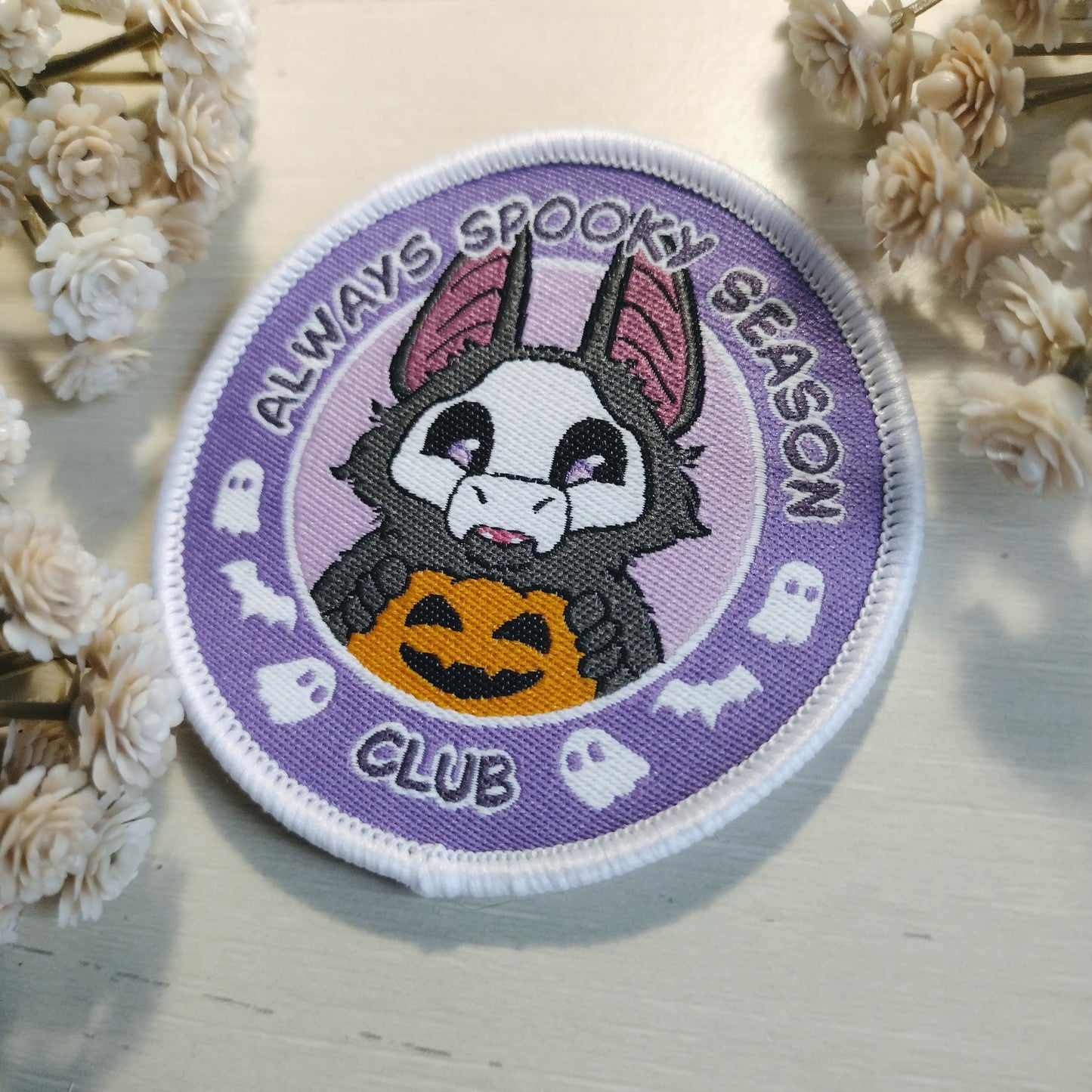 Bitz the Bat, Iron on patch.