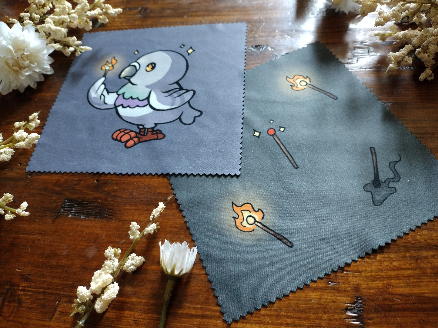 Arson Pigeon Microfiber cloths