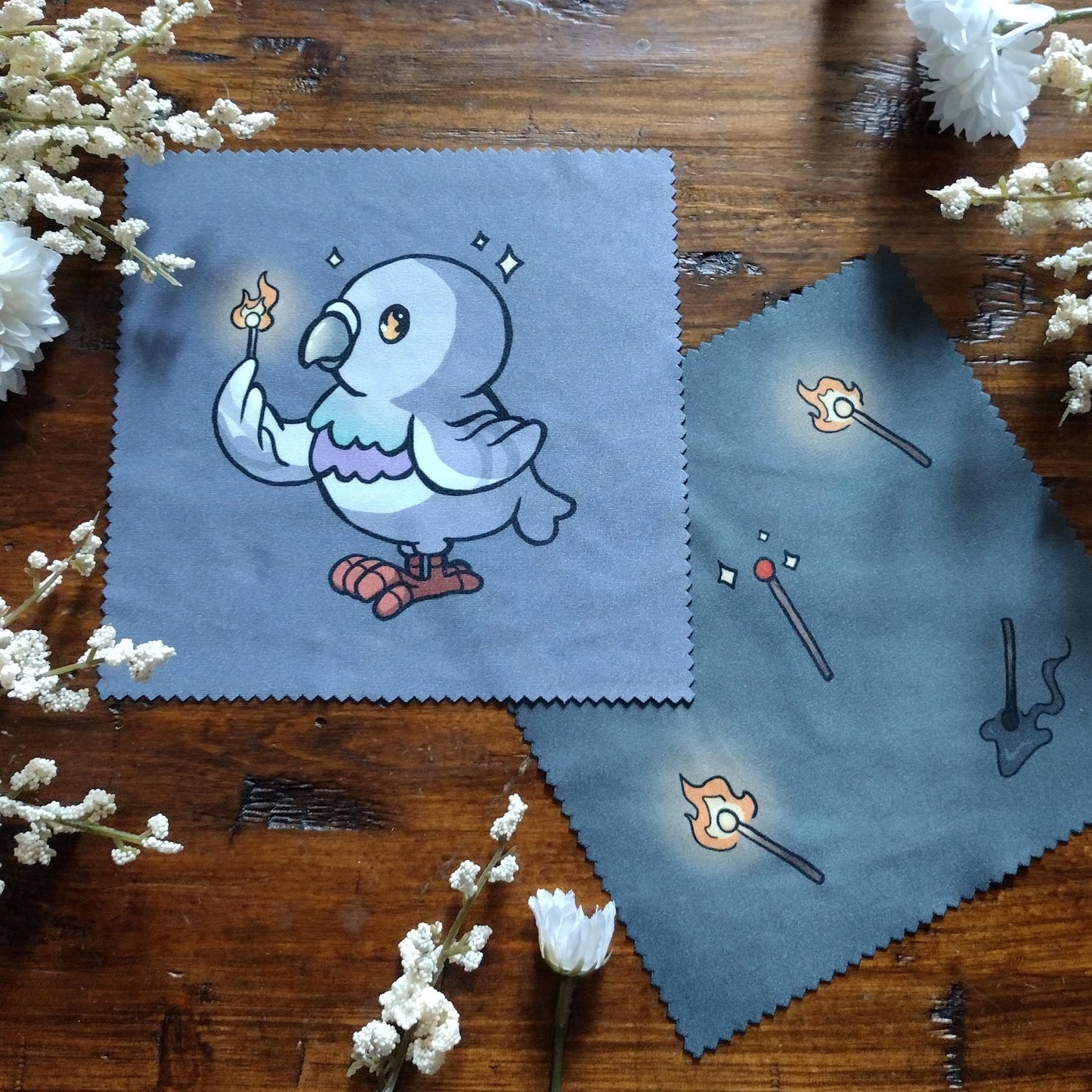 Arson Pigeon Microfiber cloths