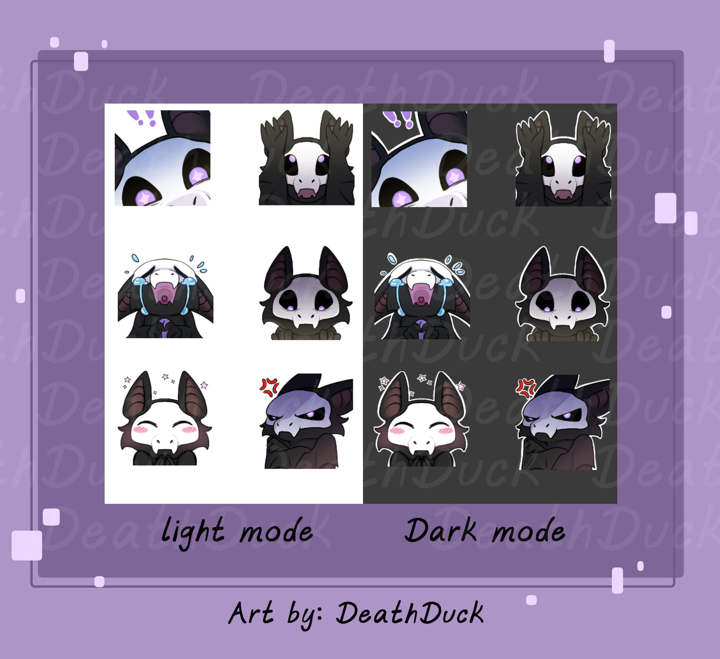 Bitz the bat emote pack