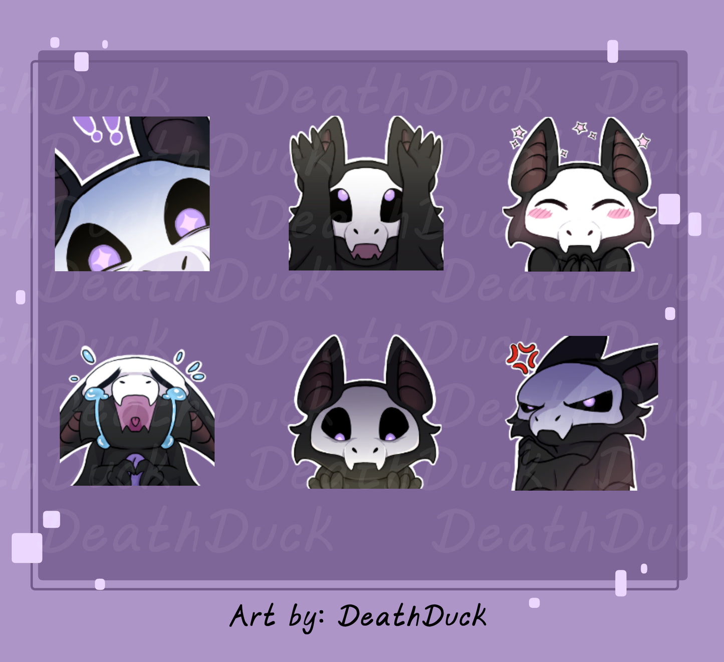 Bitz the bat emote pack