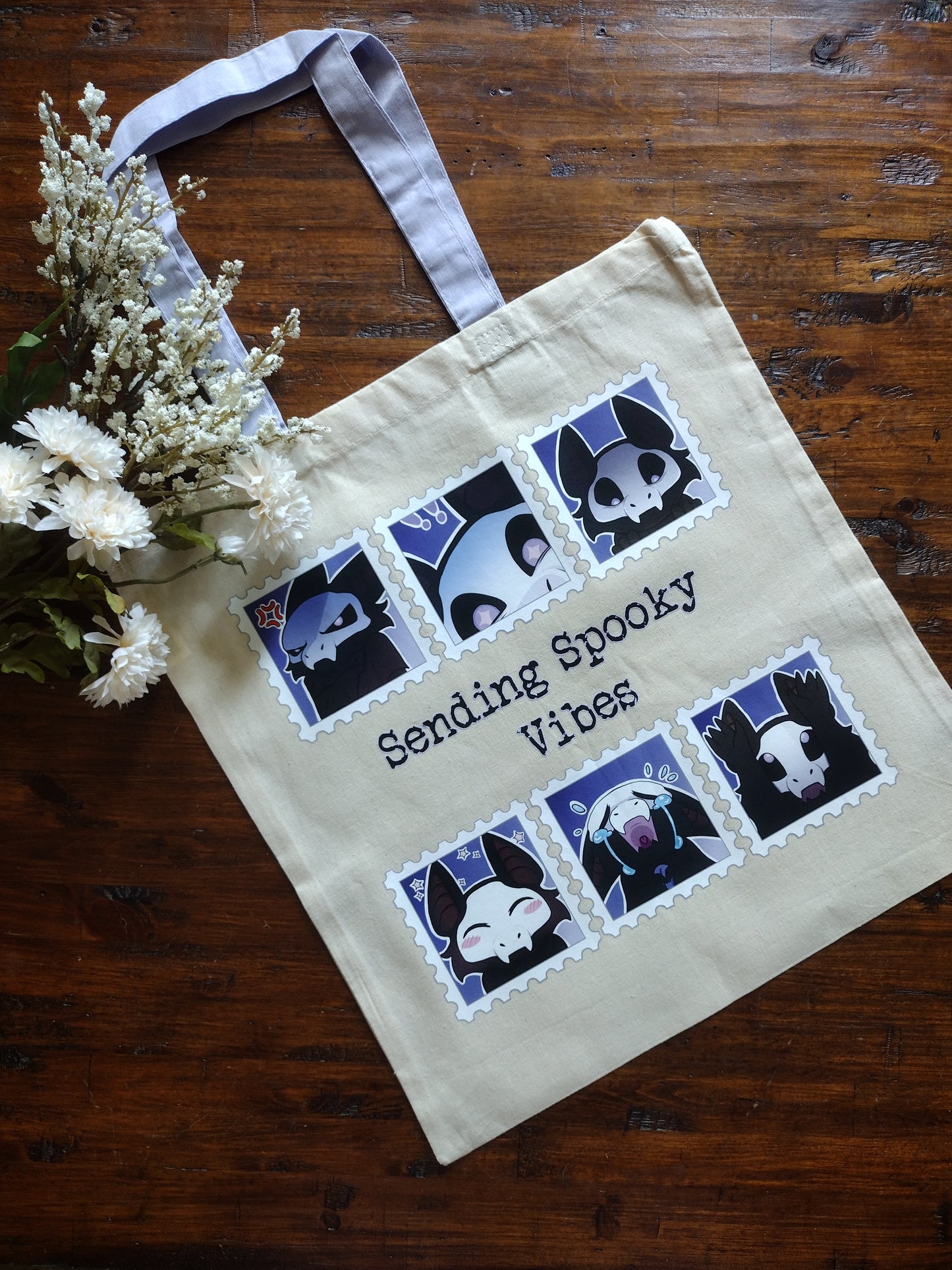 Bitz the Bat Tote bag