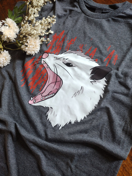 Screaming possum T-shirt
