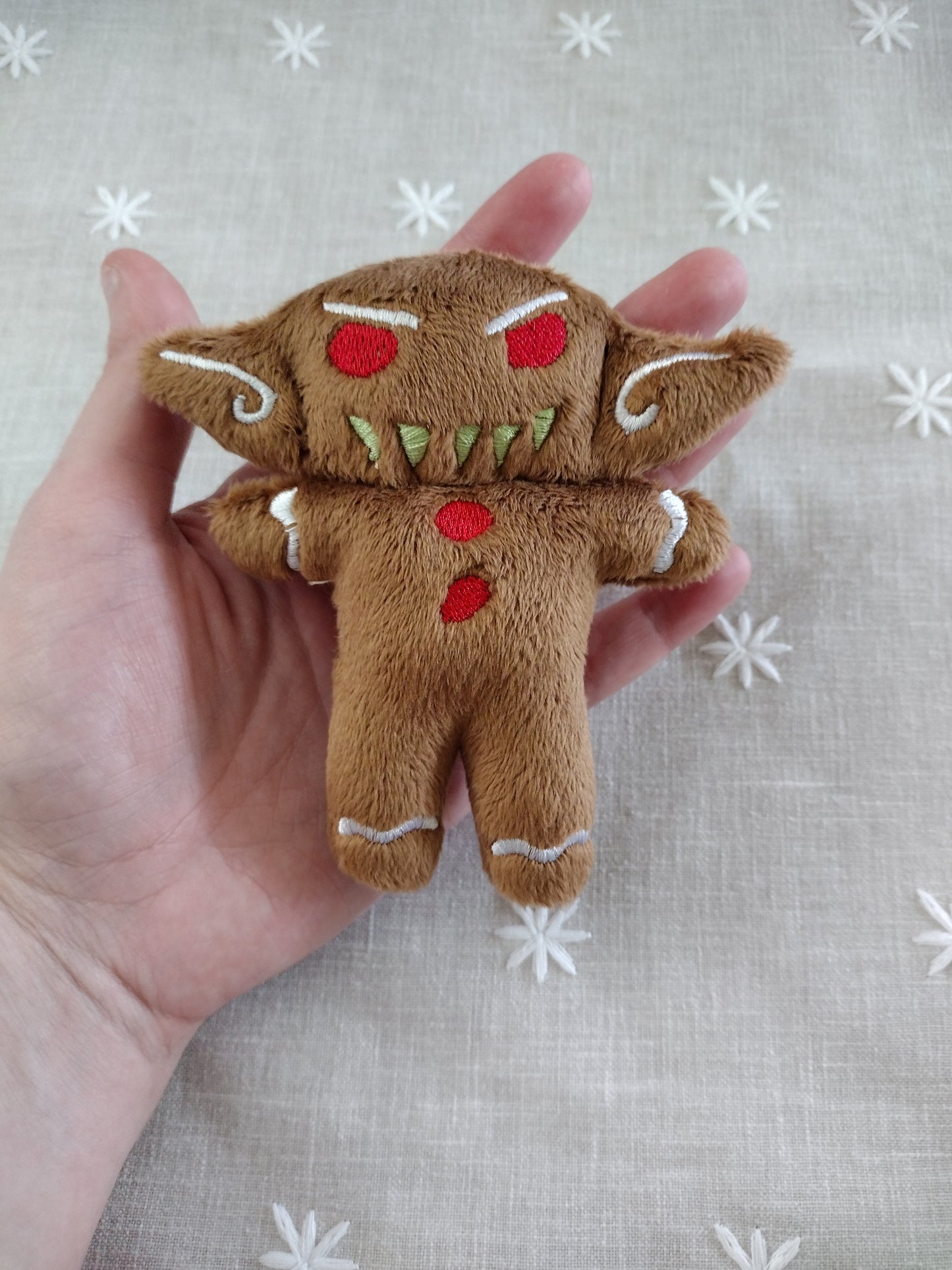 Gingerbread Goblin plush