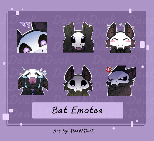 Bitz the bat emote pack
