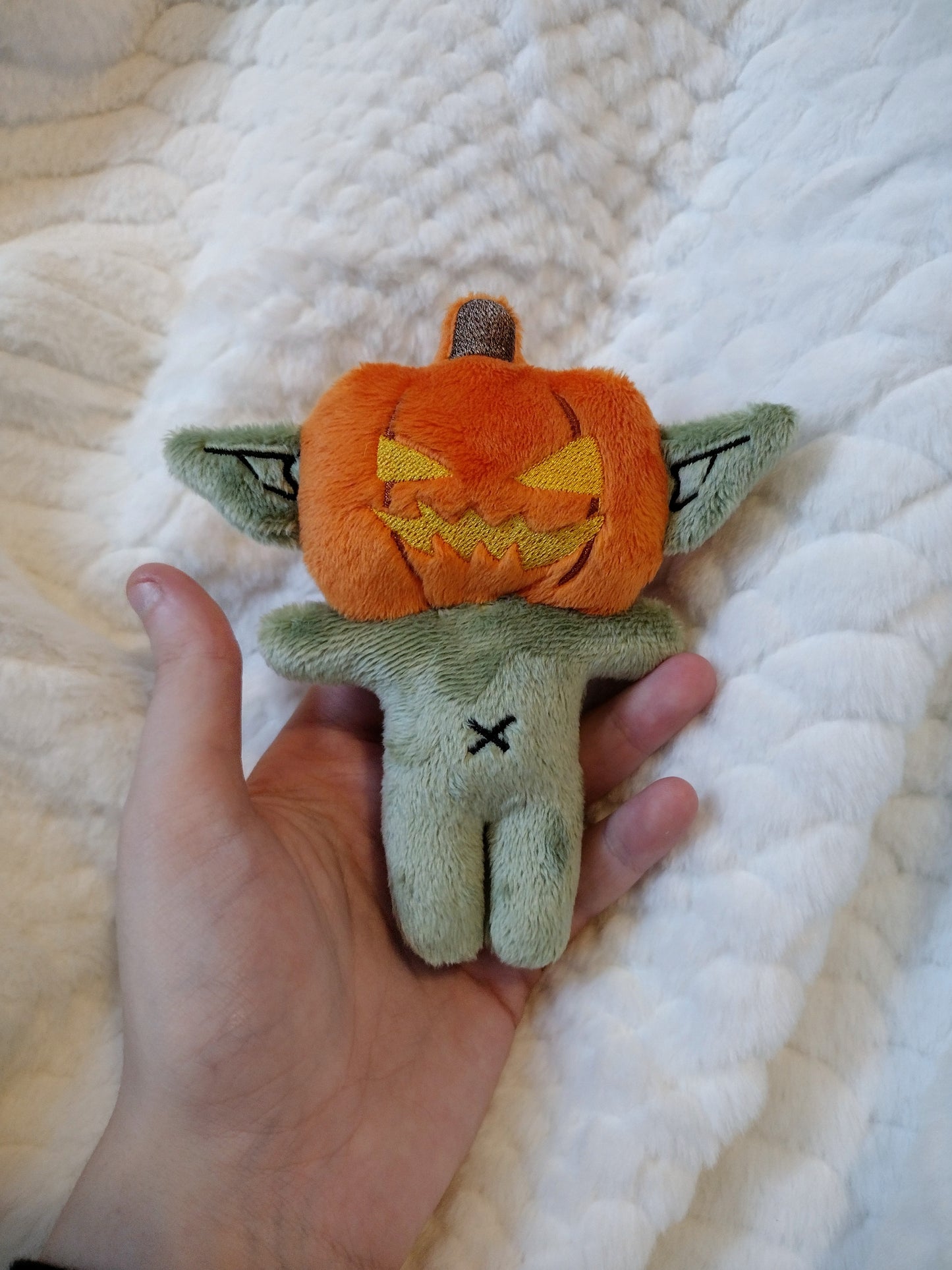 Pumpkin Goblin plush