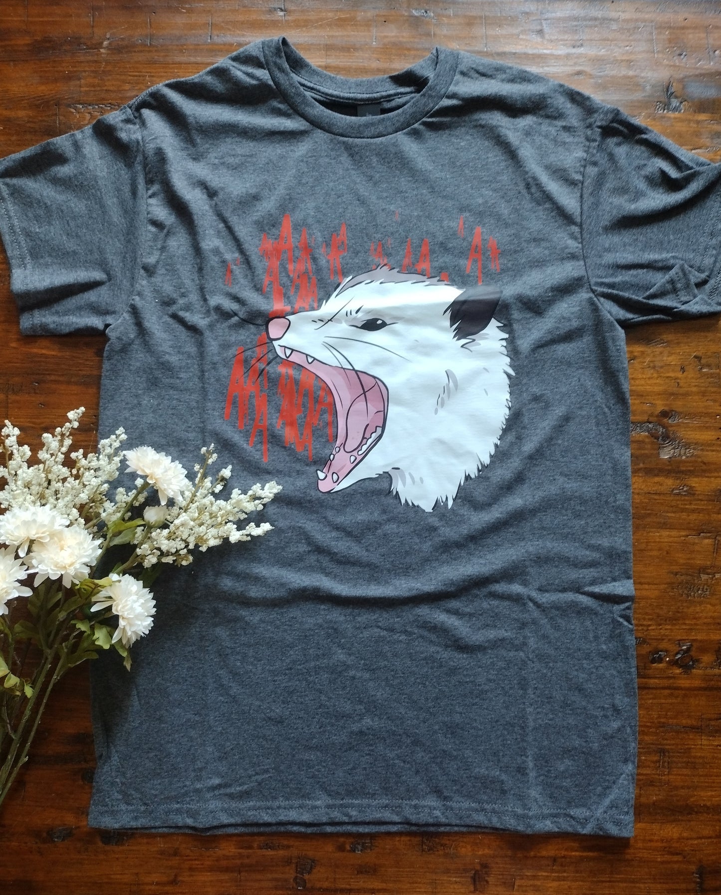 Screaming possum T-shirt
