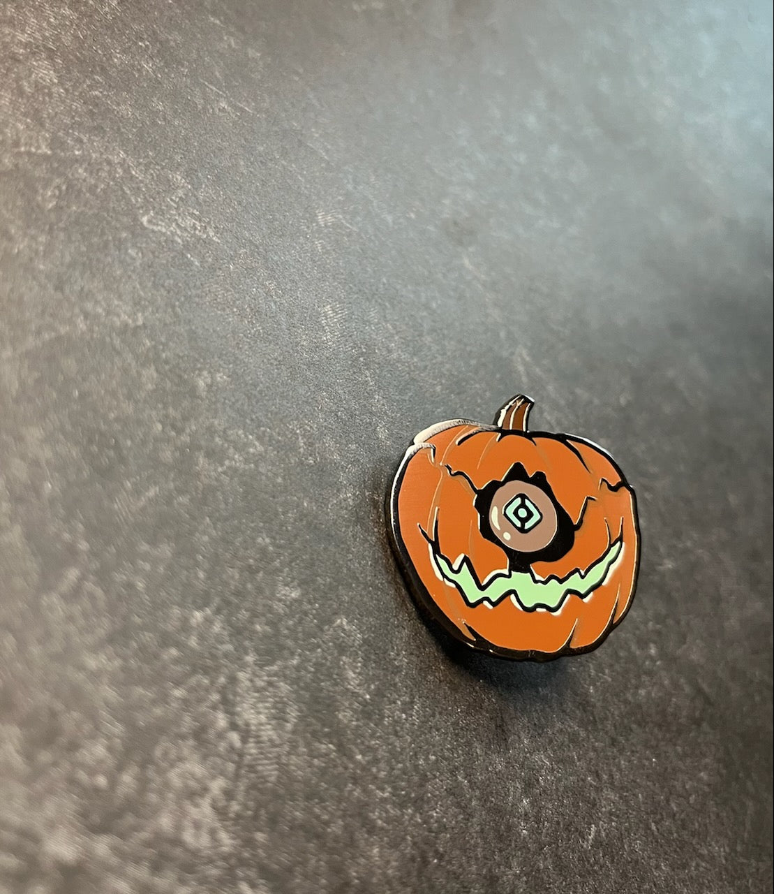 pumpkin ghost pin