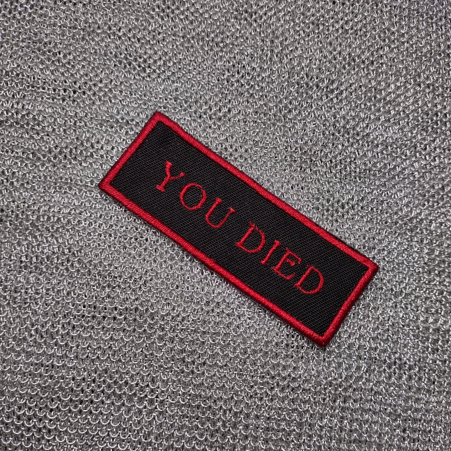 'You died' patch *sew on*