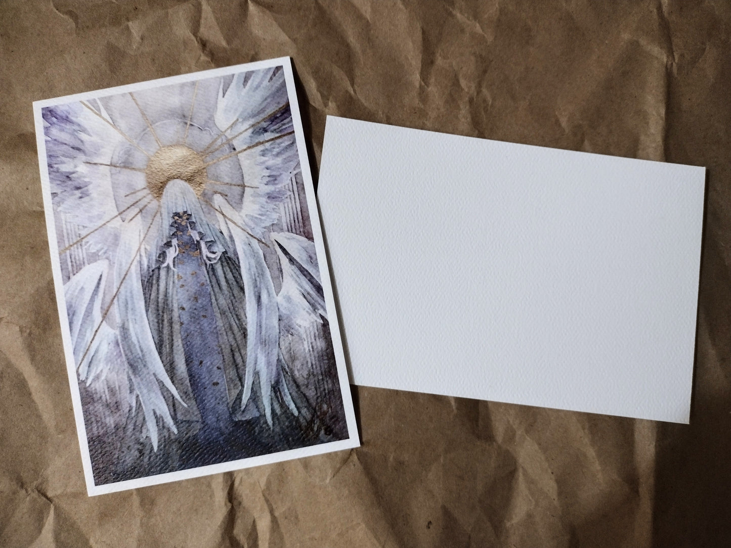 Legend watercolor postcard set